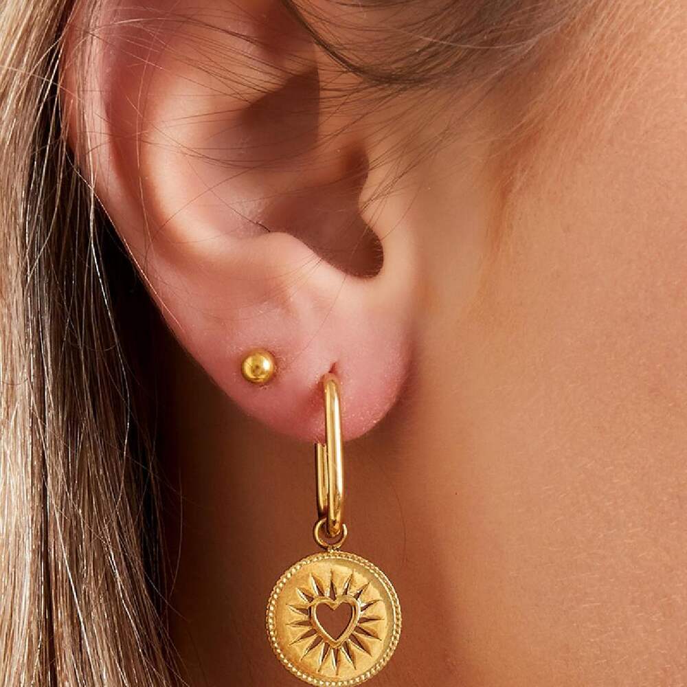 Pendientes de acero inoxidable h5Imagen3