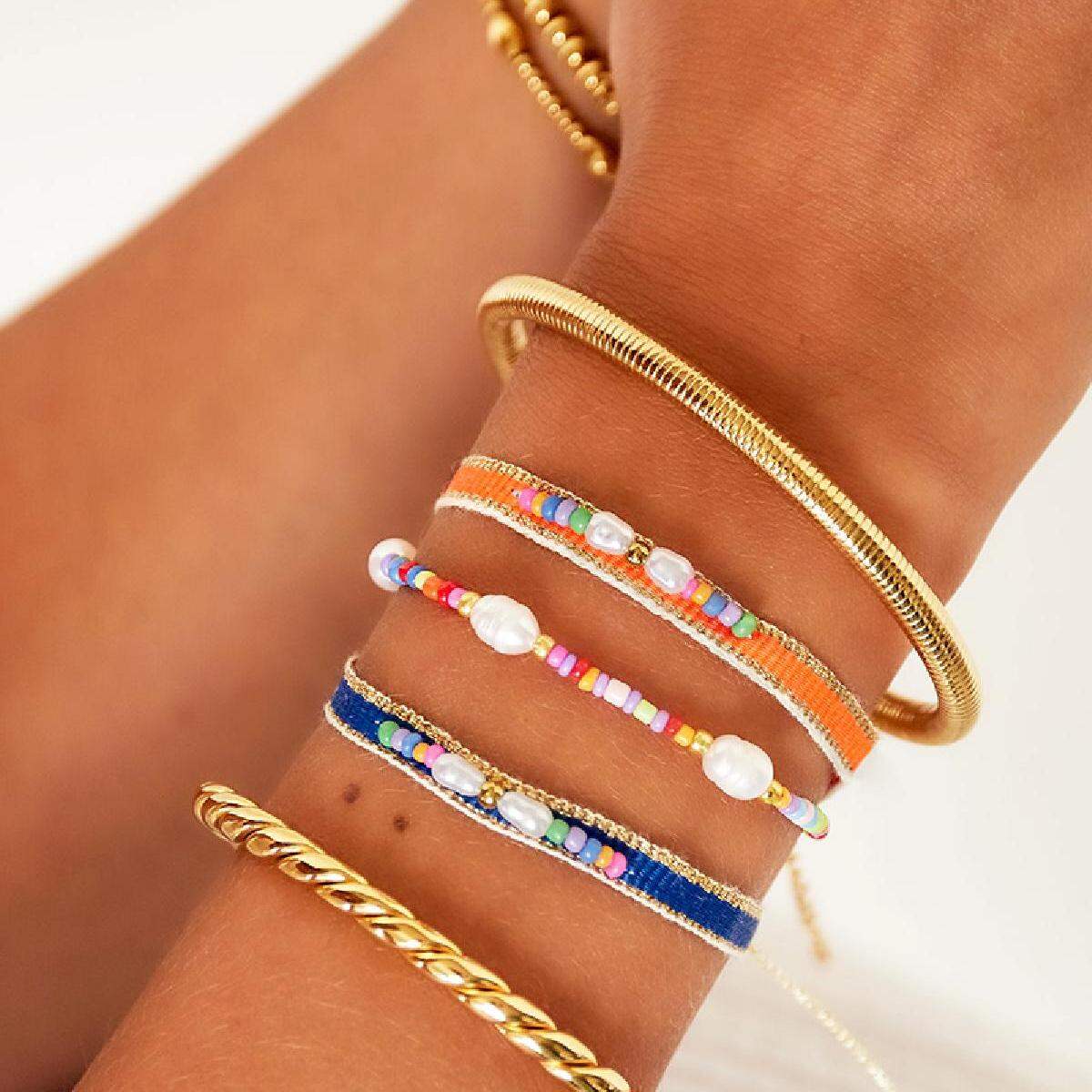 Cuentas de pulsera de tela h5 Imagen2