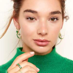 Orecchini luna e stella - Collezione Sparkle h5 Immagine2