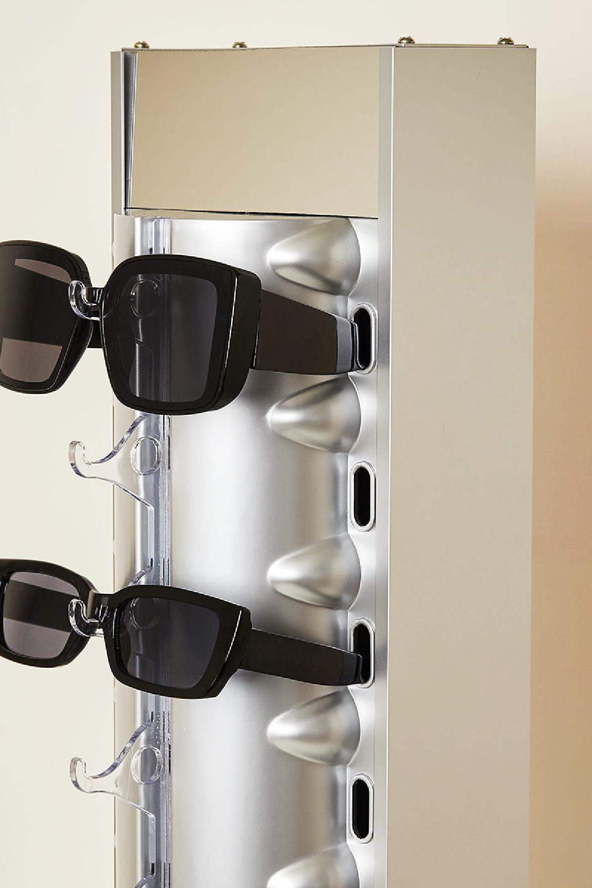 Sonnenbrillendisplay mit Karussellfunktion Grau Kunststoff Bild3