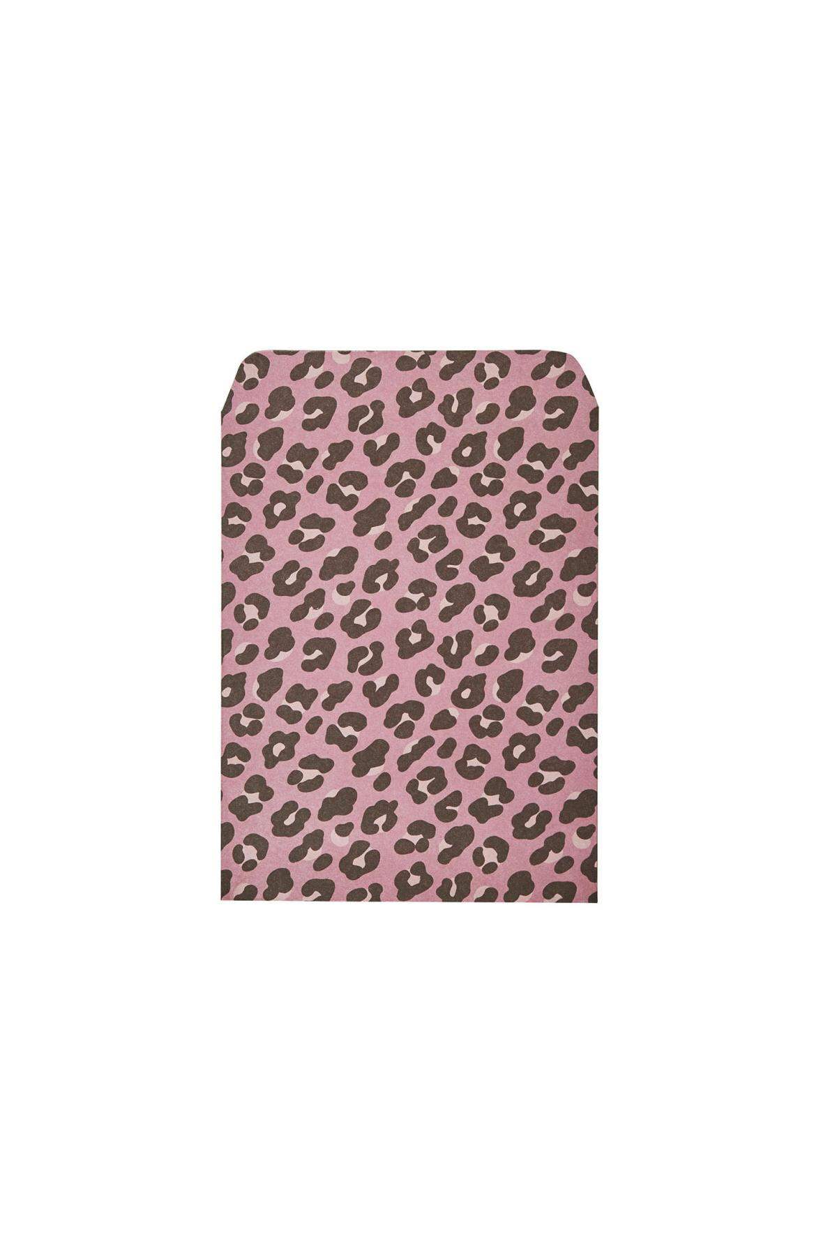 Cadeautasje - Klein met luipaardprint