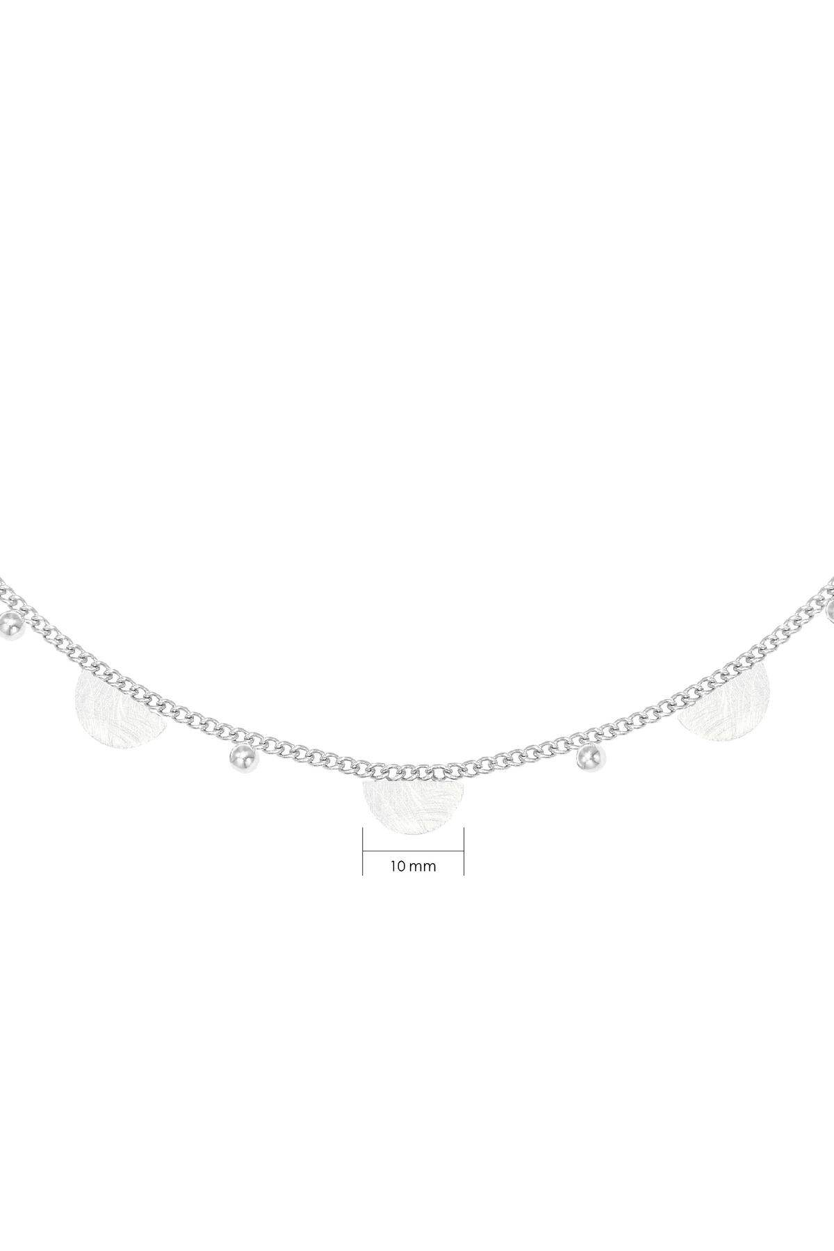 Collier Offline Argenté Acier inoxydable h5 Image2
