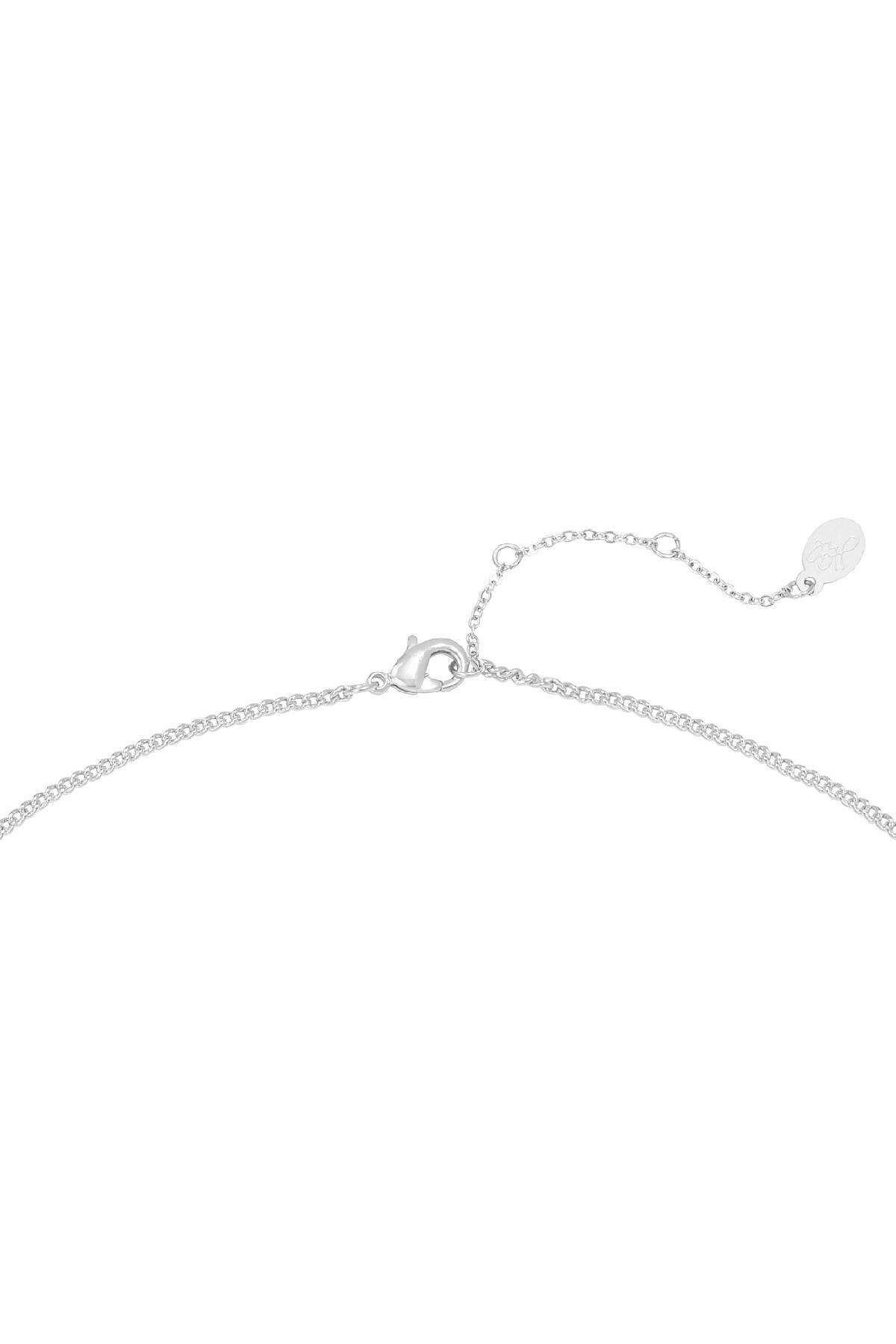 Collier Offline Argenté Acier inoxydable Image3