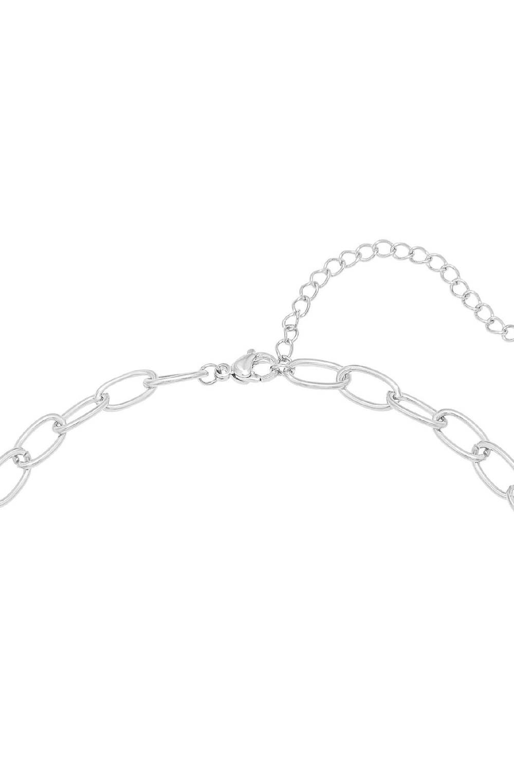Halskette Beads Happy Silber Edelstahl h5Bild4