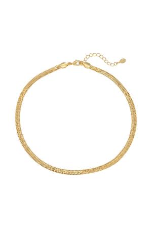 Halskette Snaky Chain Silber Kupfer h5