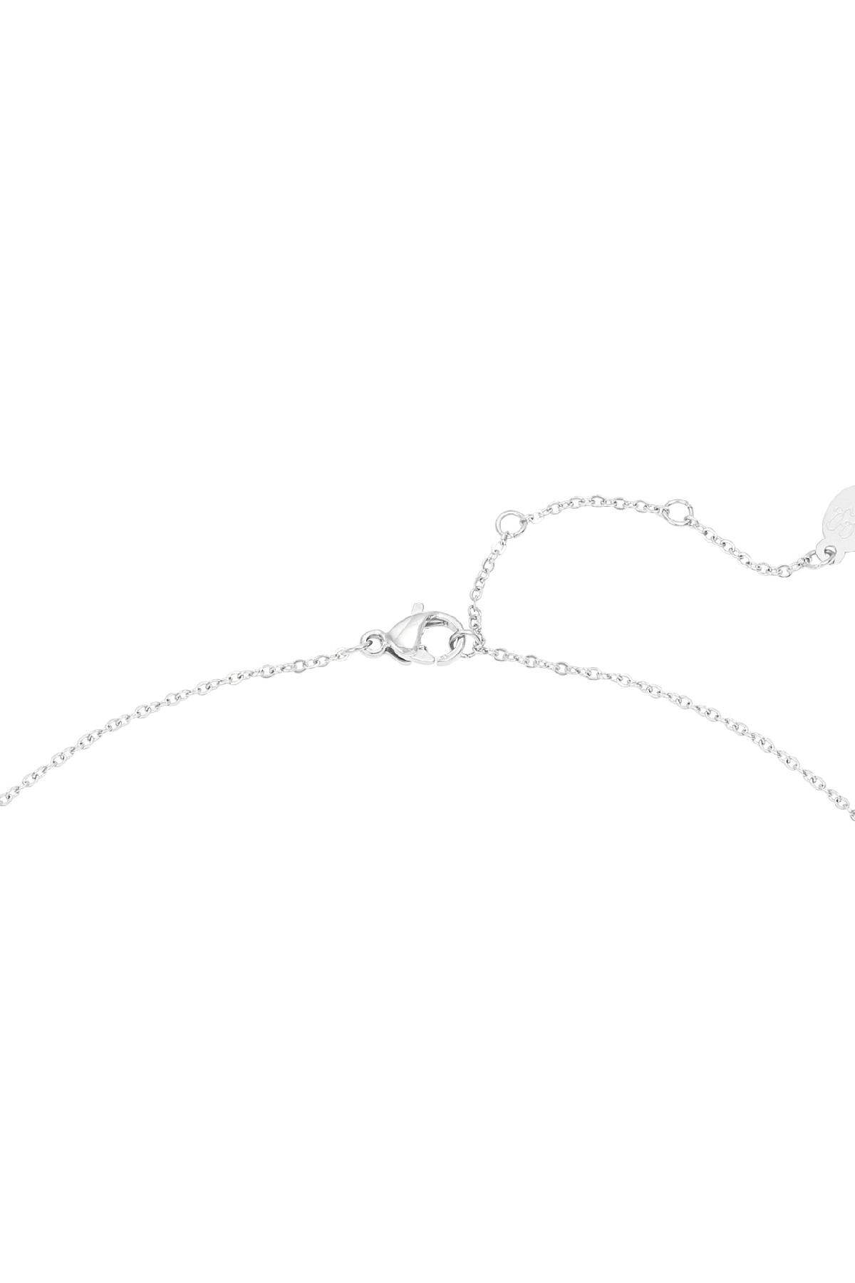 Halskette Love You To The Moon And Back Silber Edelstahl h5 Bild2