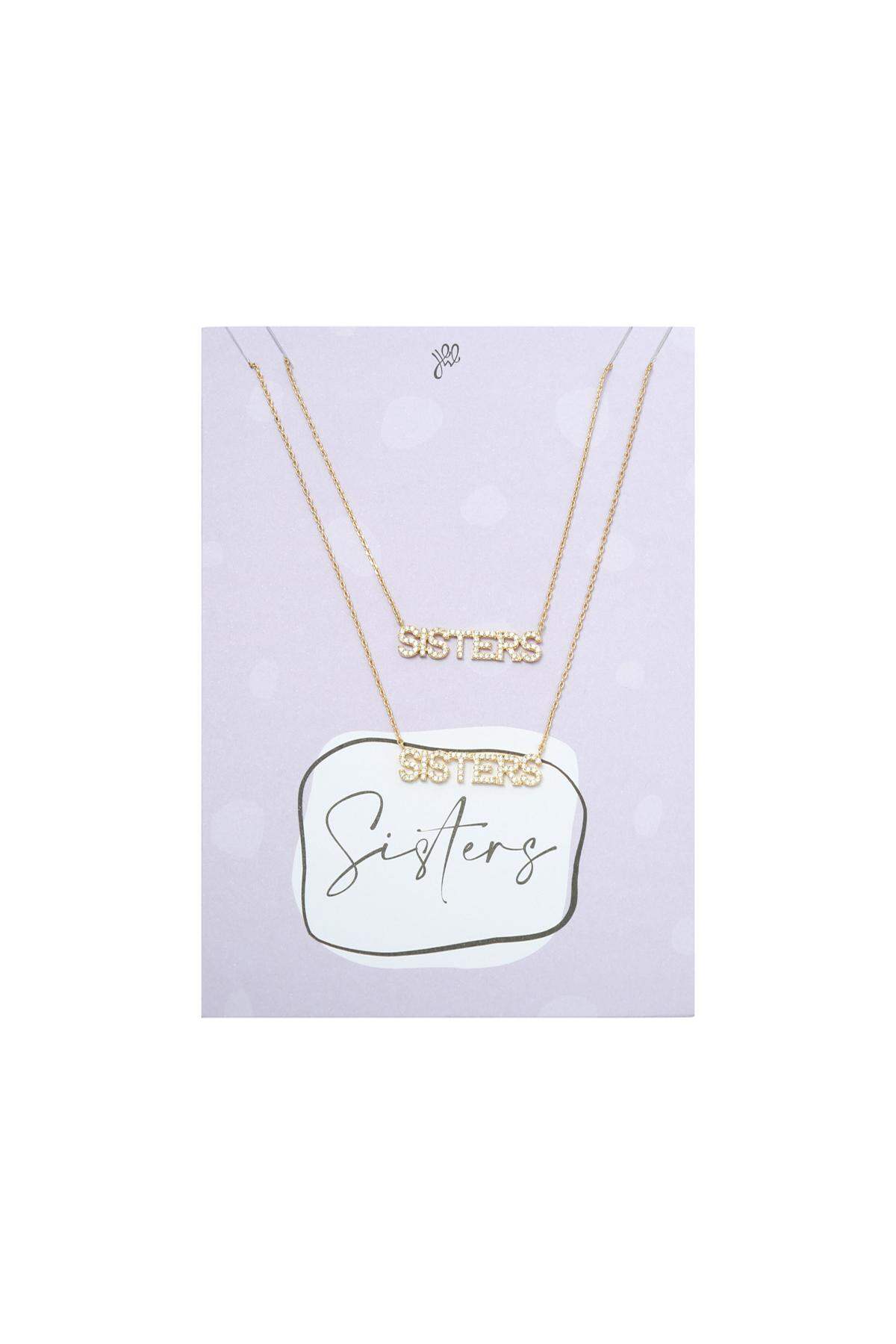 Collana Sorelle Set Gold Copper 