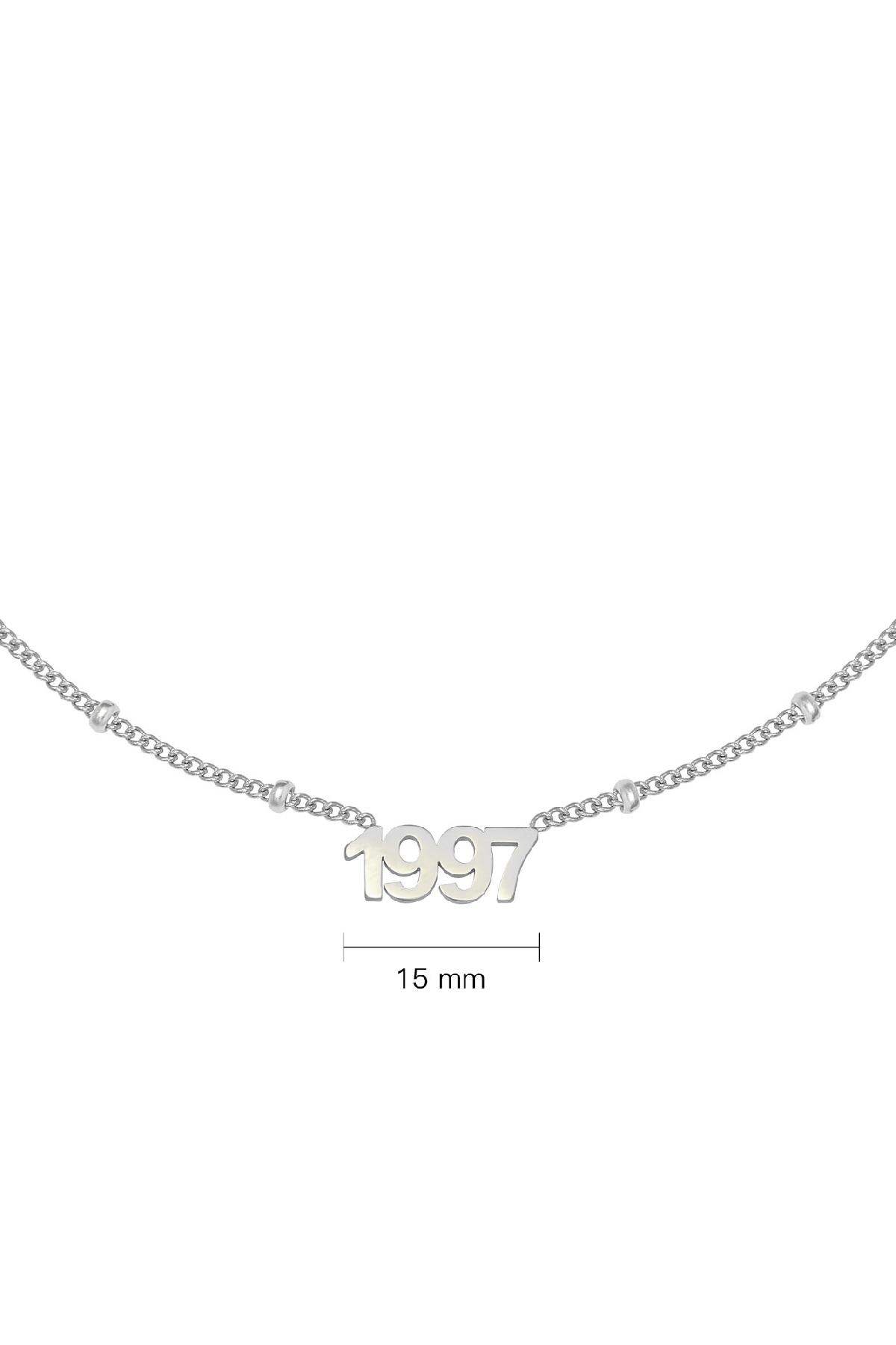 Ketting Year 1997 Zilver Stainless Steel h5 Afbeelding2
