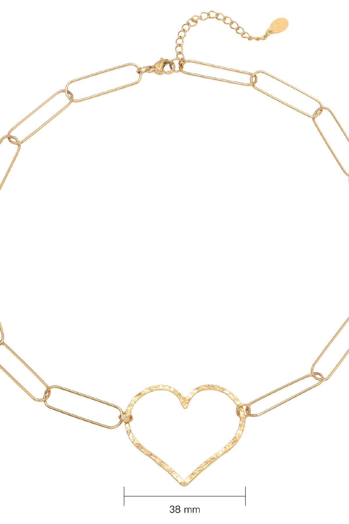 Collier Sweetheart Argenté Acier inoxydable Image4
