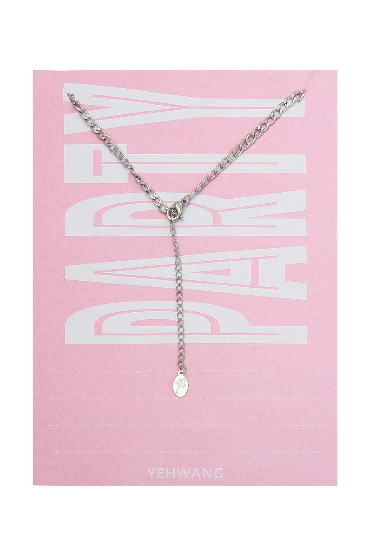 Ketting Today Is Yours - 1985 Zilver Stainless Steel