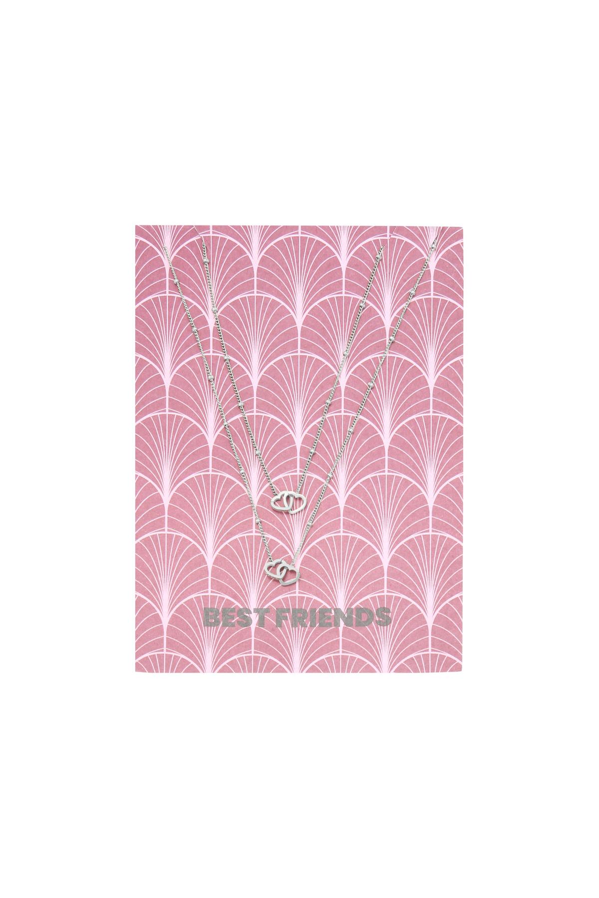 Groothandel Ketting RVS Vriendschapscadeau Set van 1
