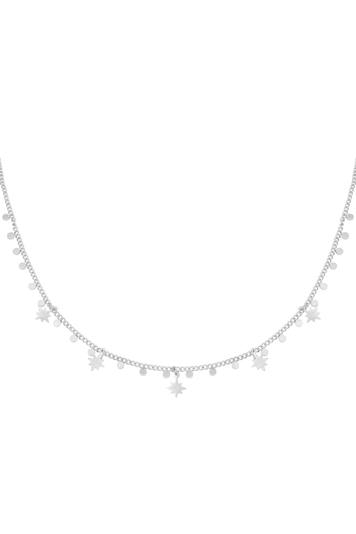 Groothandel Halsketting Goudkleurig RVS Universe Charms Set van 1, foto 3 van 3