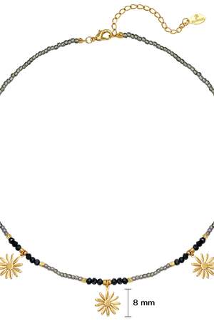 Collier Daisies For You Gris Cuivré h5 Image2