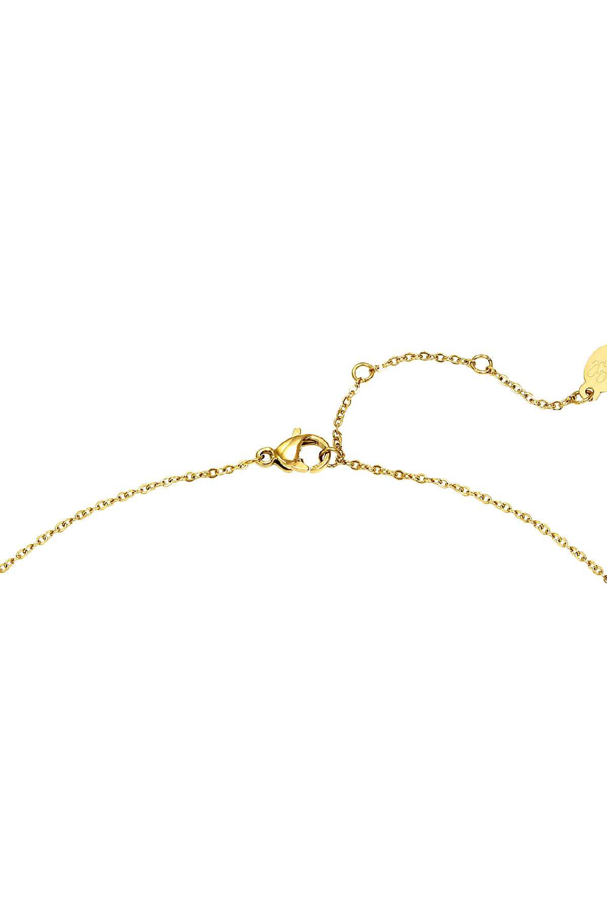 Collier Butterfly Couleur or Acier inoxydable Image4