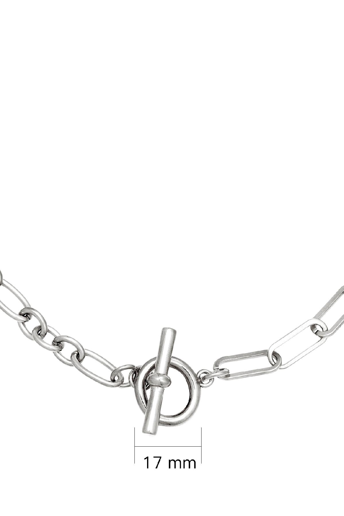 Collier Lucky Lock  Argenté Acier inoxydable h5 Image3