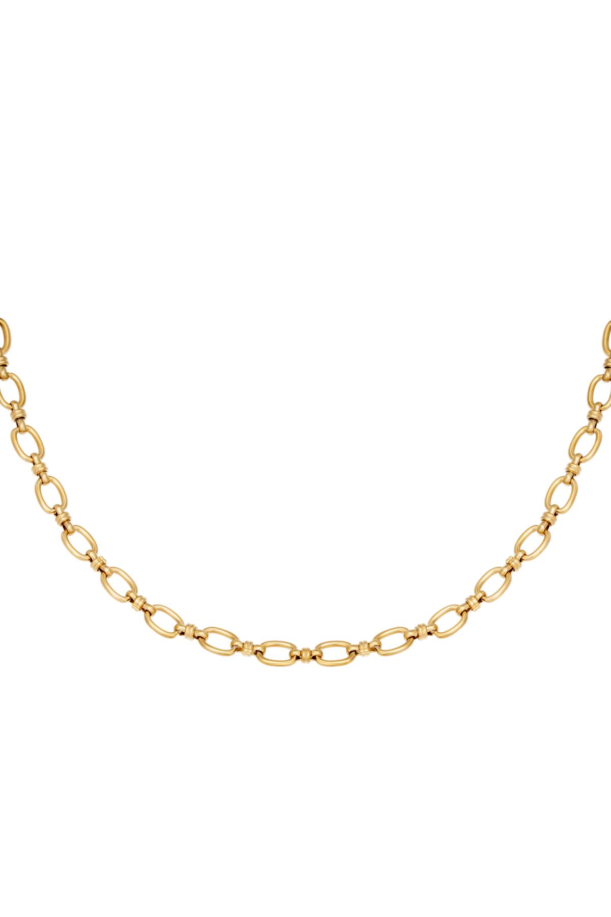 Necklace Lemming Small Gold Color Stainless Steel