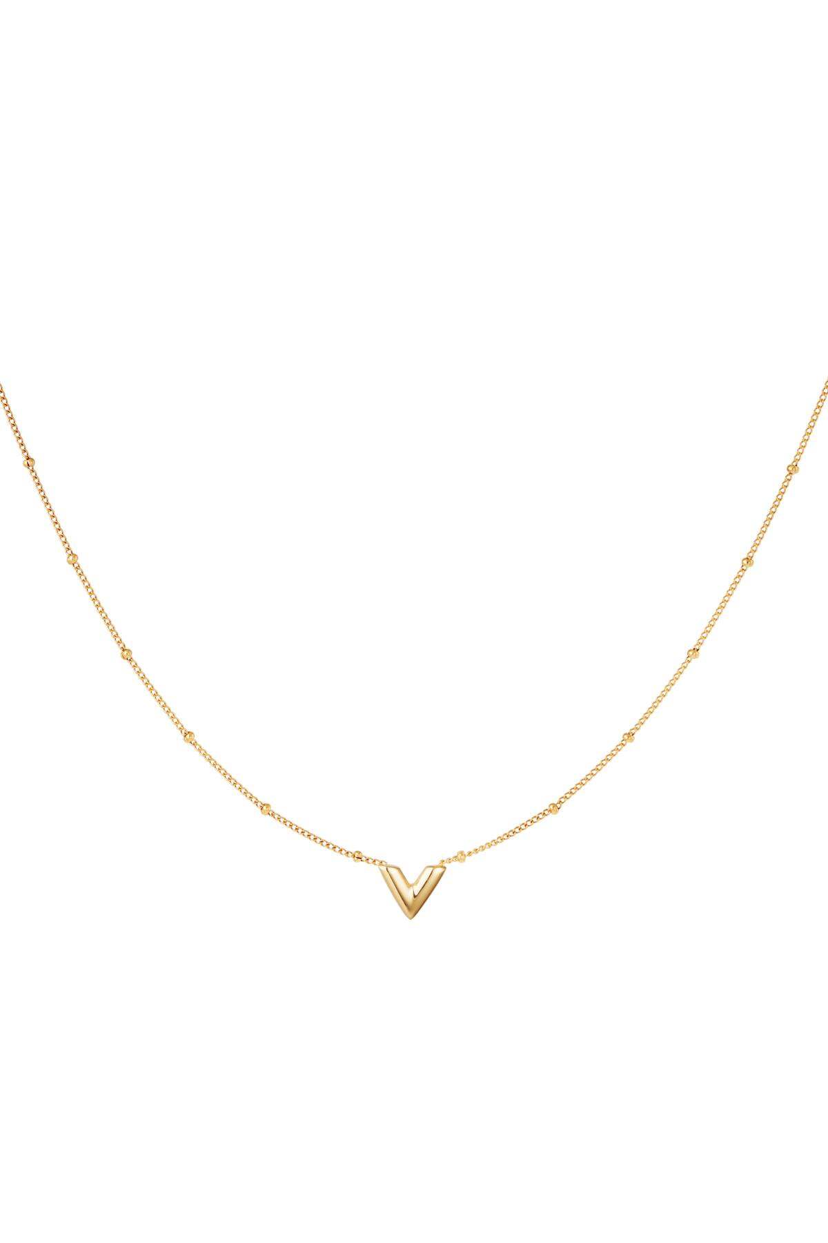collar de acero inoxidable en forma de v h5