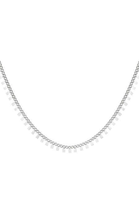 stainless steel necklace squares