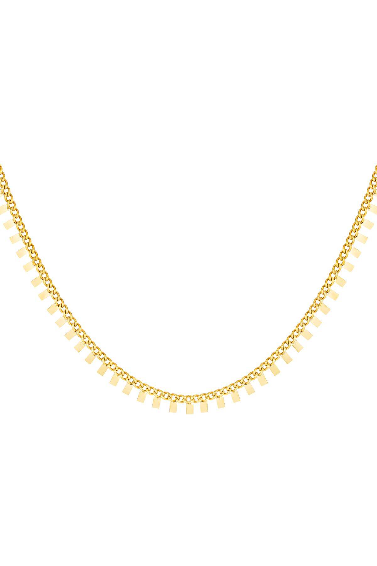 stainless steel necklace squares 