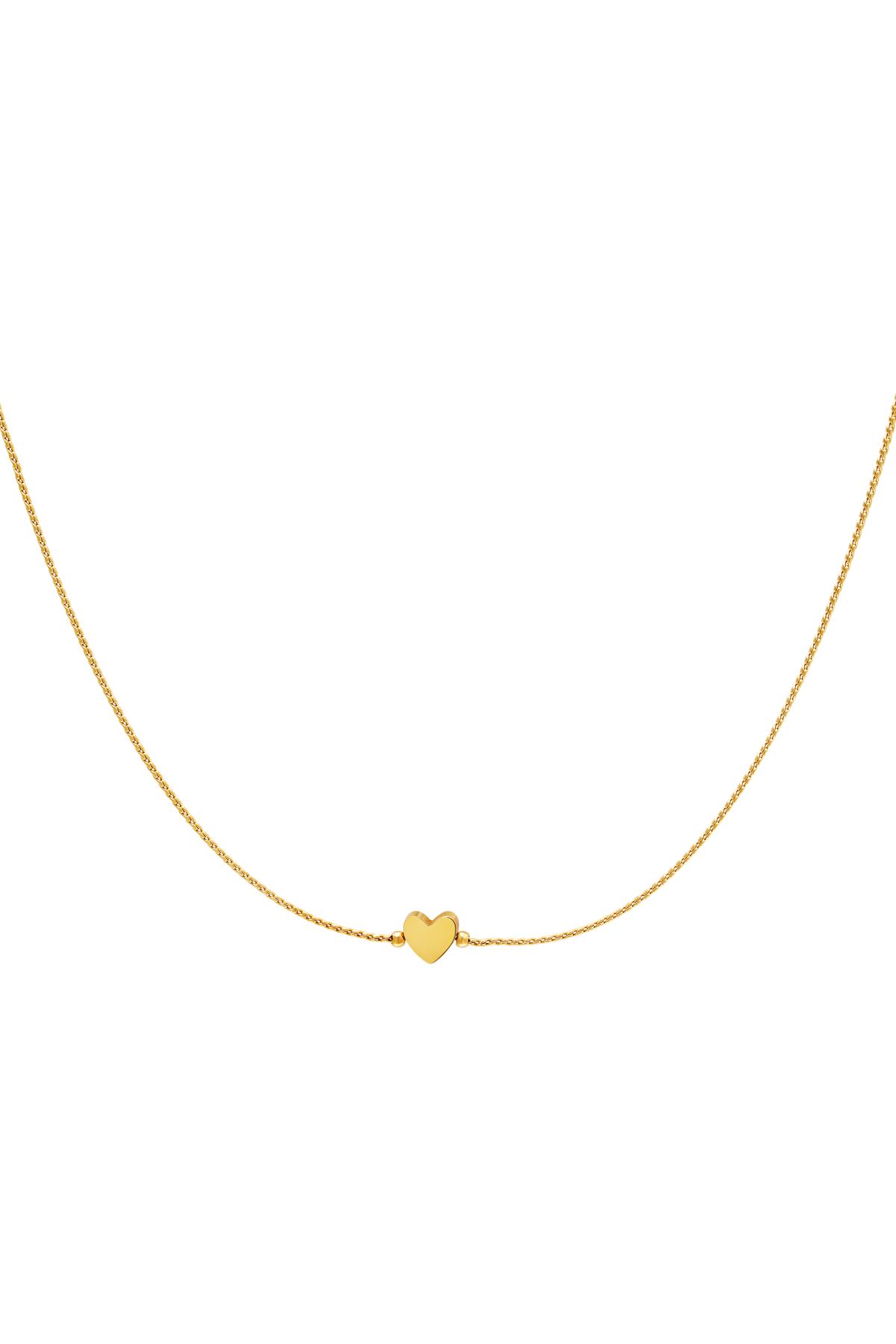 Groothandel Hart Hanger Ketting RVS Vrouwen Sleutelbeenketting 32-36 cm Yehwang