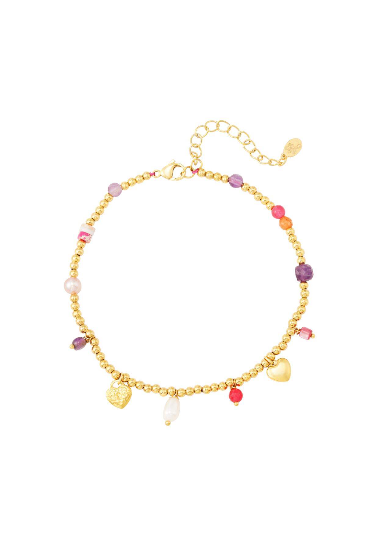 stainless steel anklet beads (Pack with plastic bag) h5