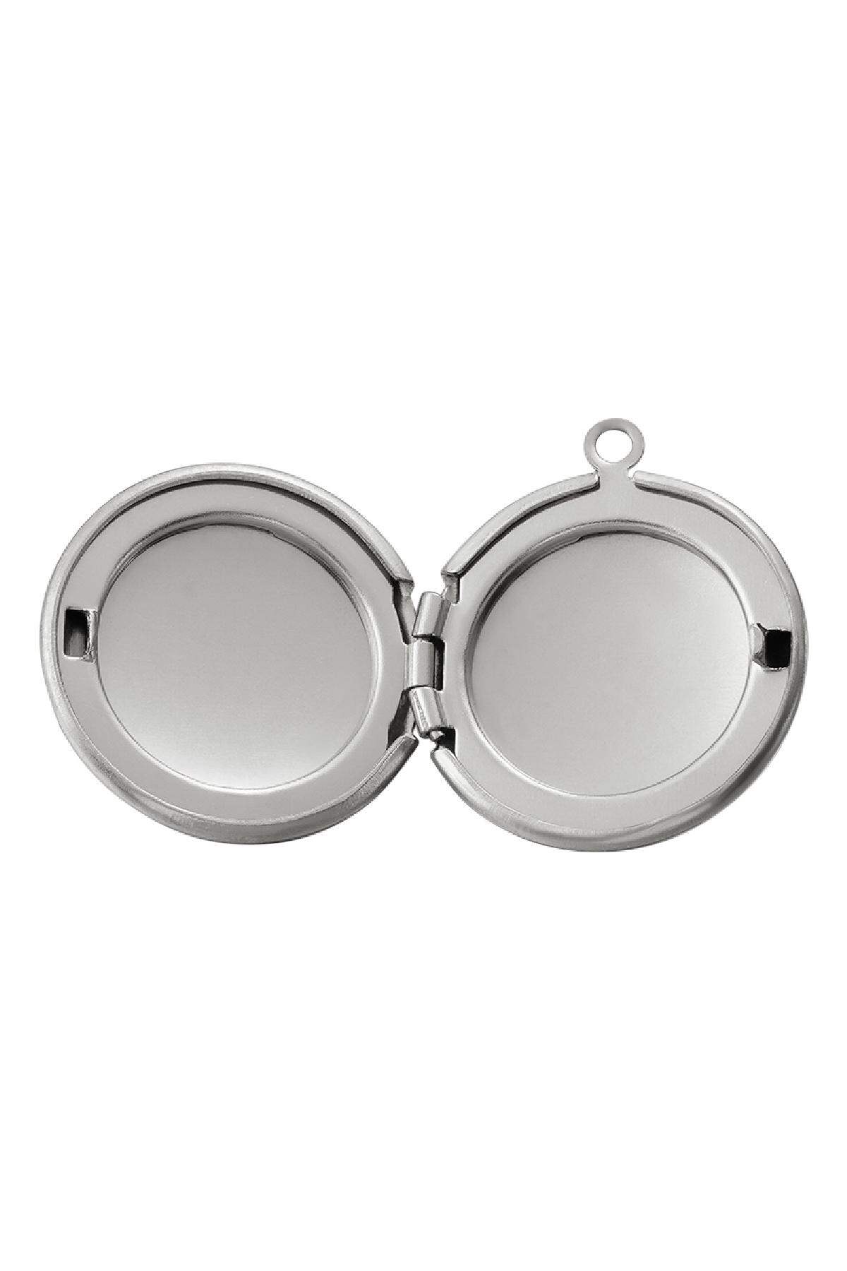 Rundes Muttertagsmedaillon Infinity Silber Edelstahl Bild3