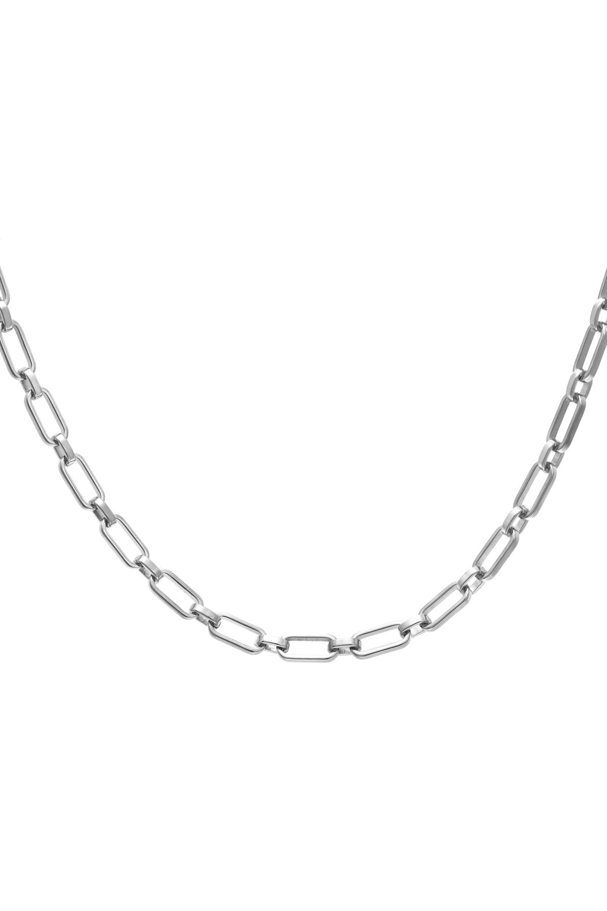Groothandel Statement Ketting Roestvrijstalen Ketting voor Vrouwen Sleutelbeenlengte 30-40 cm (12-16 inch) Simple Series, foto 4 van 4