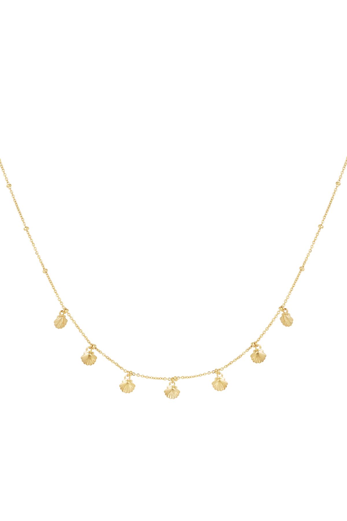 Groothandel Hangende Schelp Halsketting - RVS Vrouwen Sleutelbeenketting 30-40 cm (12-16 inch) Yehwang, foto 5 van 5