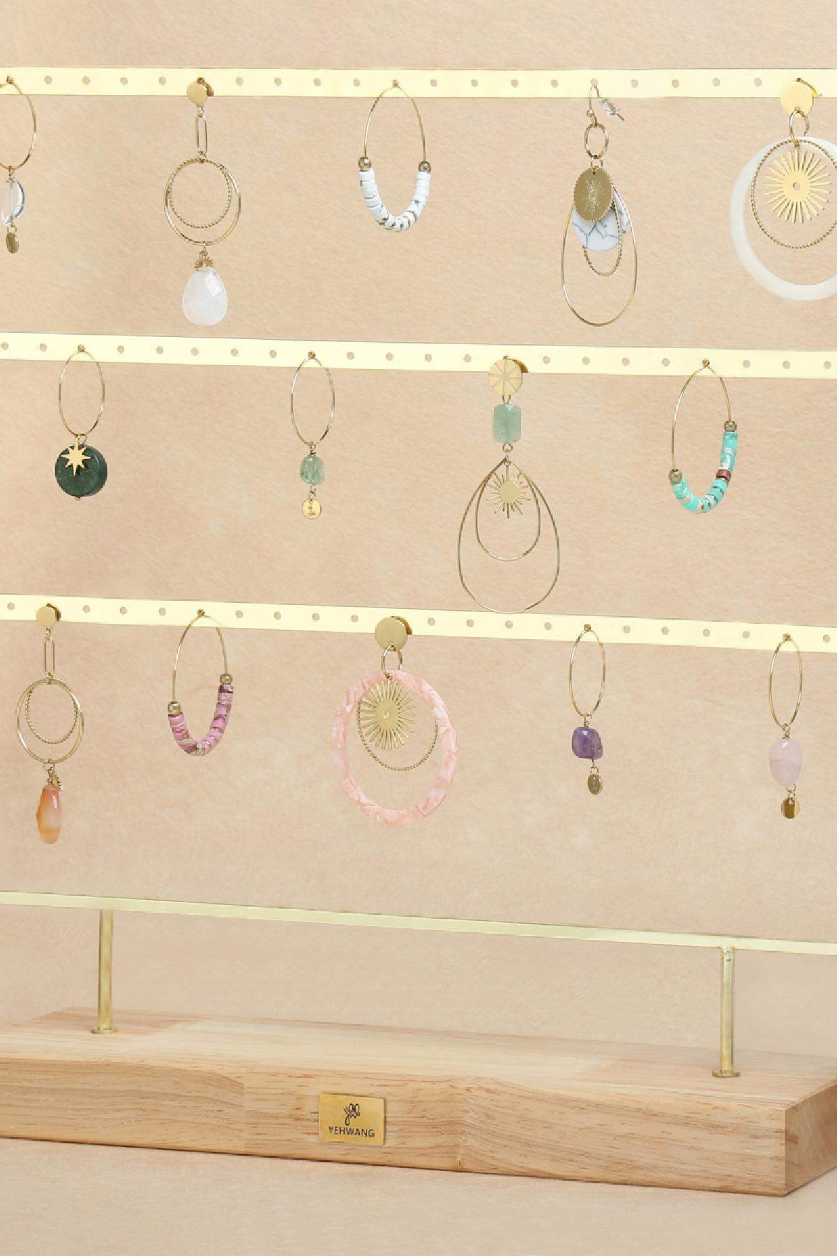 Display Minimal Goldfarbe Metall h5 Bild2