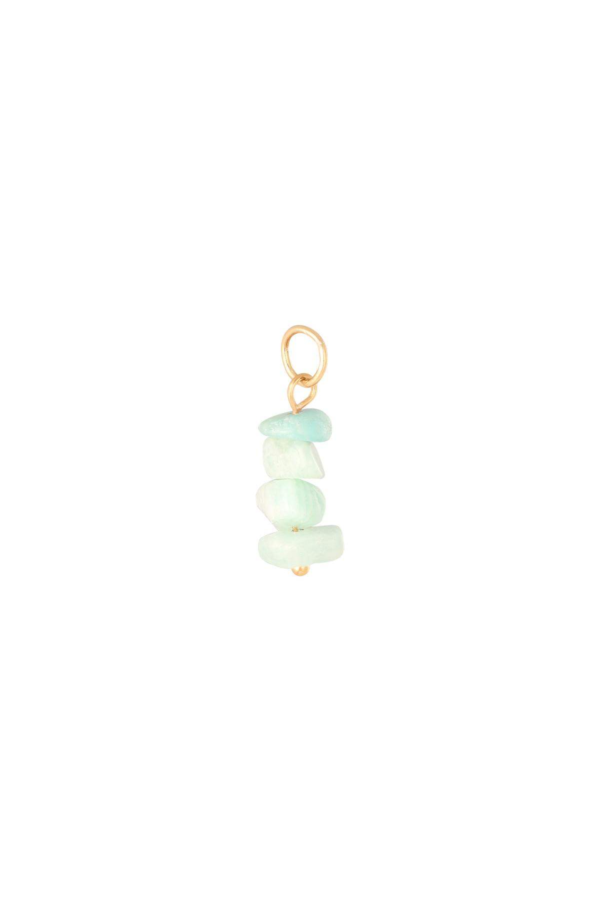 DIY Charm Rocks Blue Stainless Steel