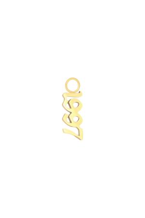 Diy Charm Geboortejaar Goud Kleur - 1985 Stainless Steel h5
