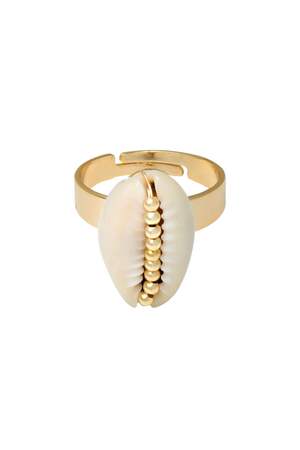 Ossessione della conchiglia dell'anello Gold Copper h5