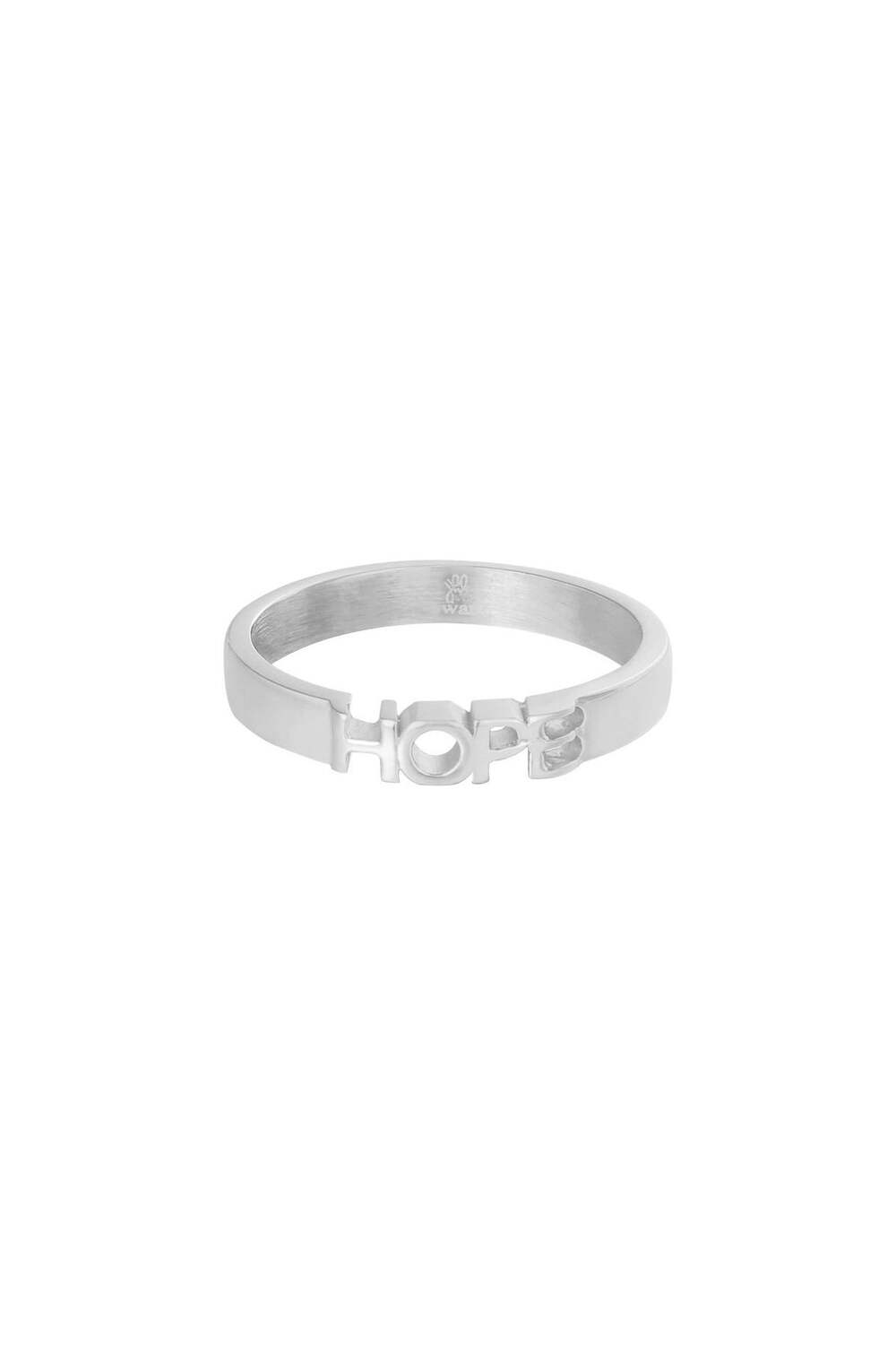 Ring Hope Silber Edelstahl 16
