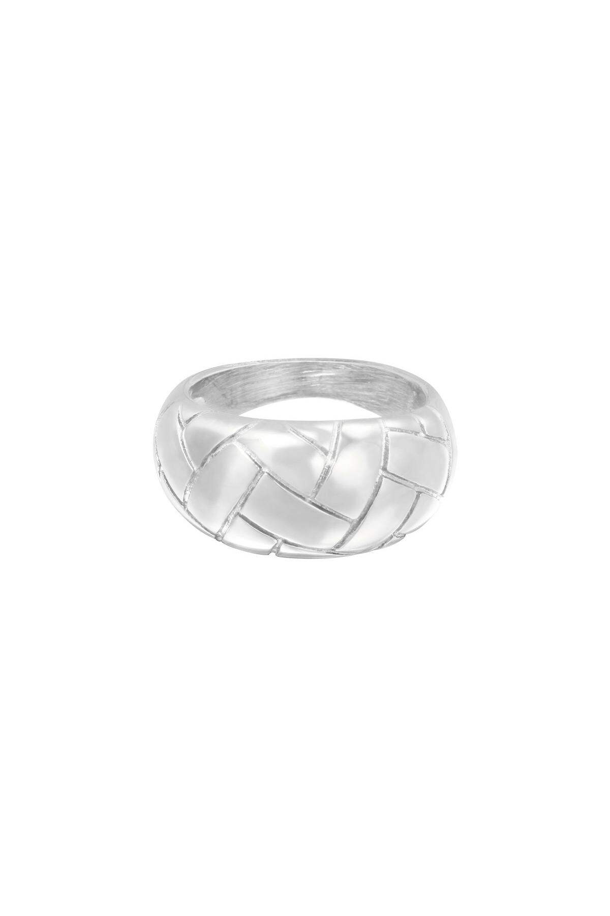 Halka Örgülü Silver Color Stainless Steel 16 h5 