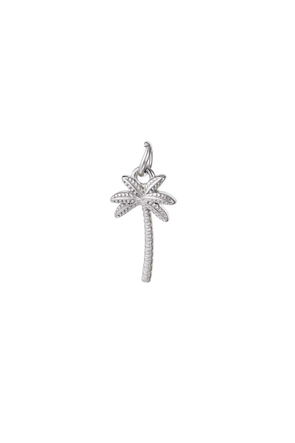 Pendentif Palm en Argent Argenté Acier inoxydable h5