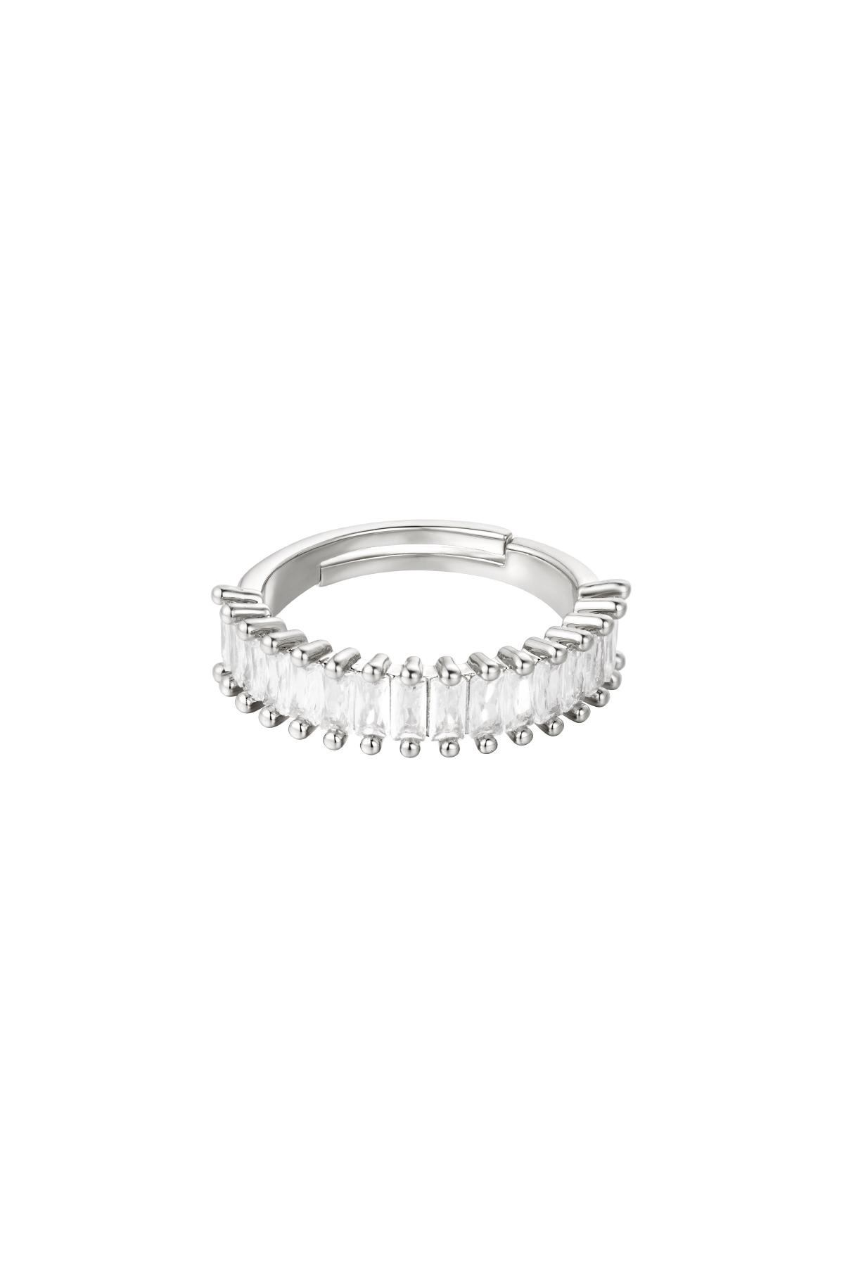 Groothandel Statement Ring Koper Verstelbaar Gekleurde Steentjes Maat Uniek Groen, foto 6 van 6