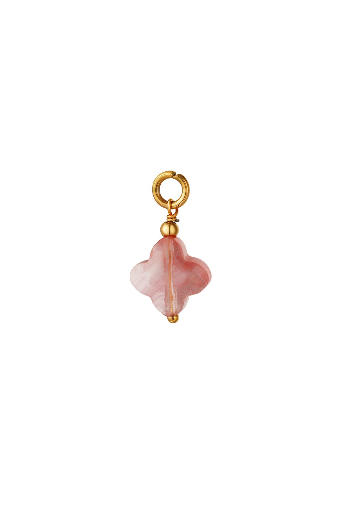 Groothandel Hanger van Natuursteen voor Vrouwen Goudkleurig RVS Sieraden Brand, foto 3 van 5