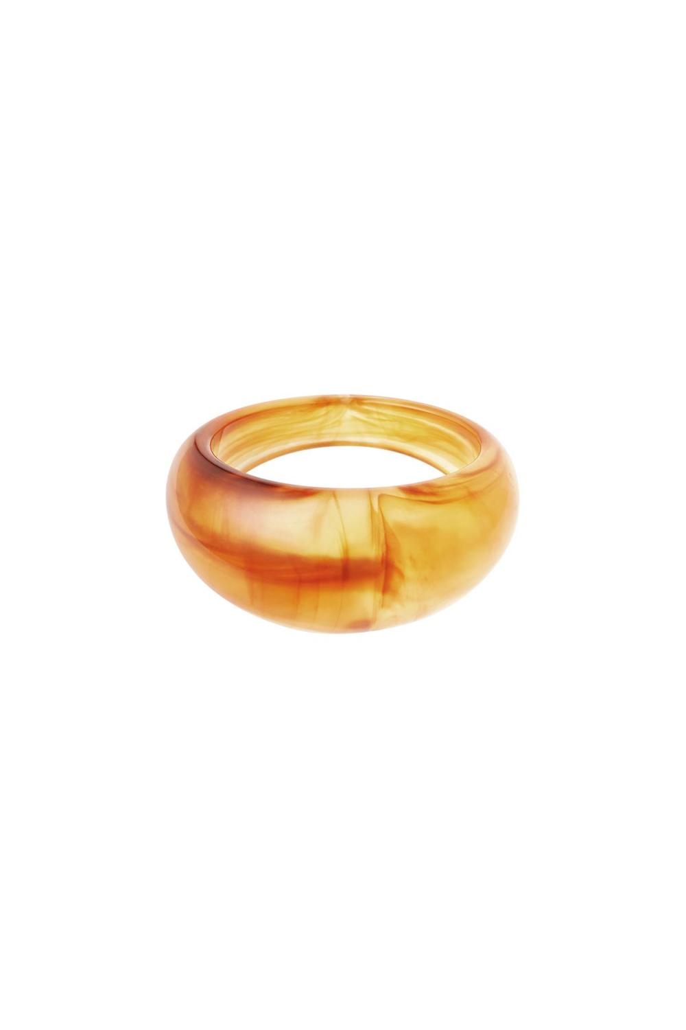 Polyhars Ring Rond Groen Resin 17 