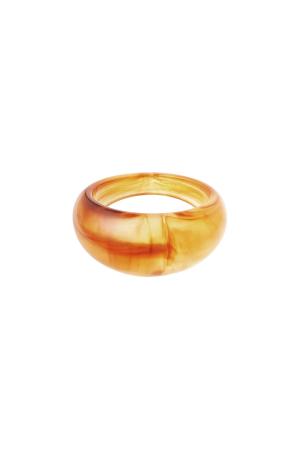 Polyhars Ring Rond Groen Resin 17 h5 