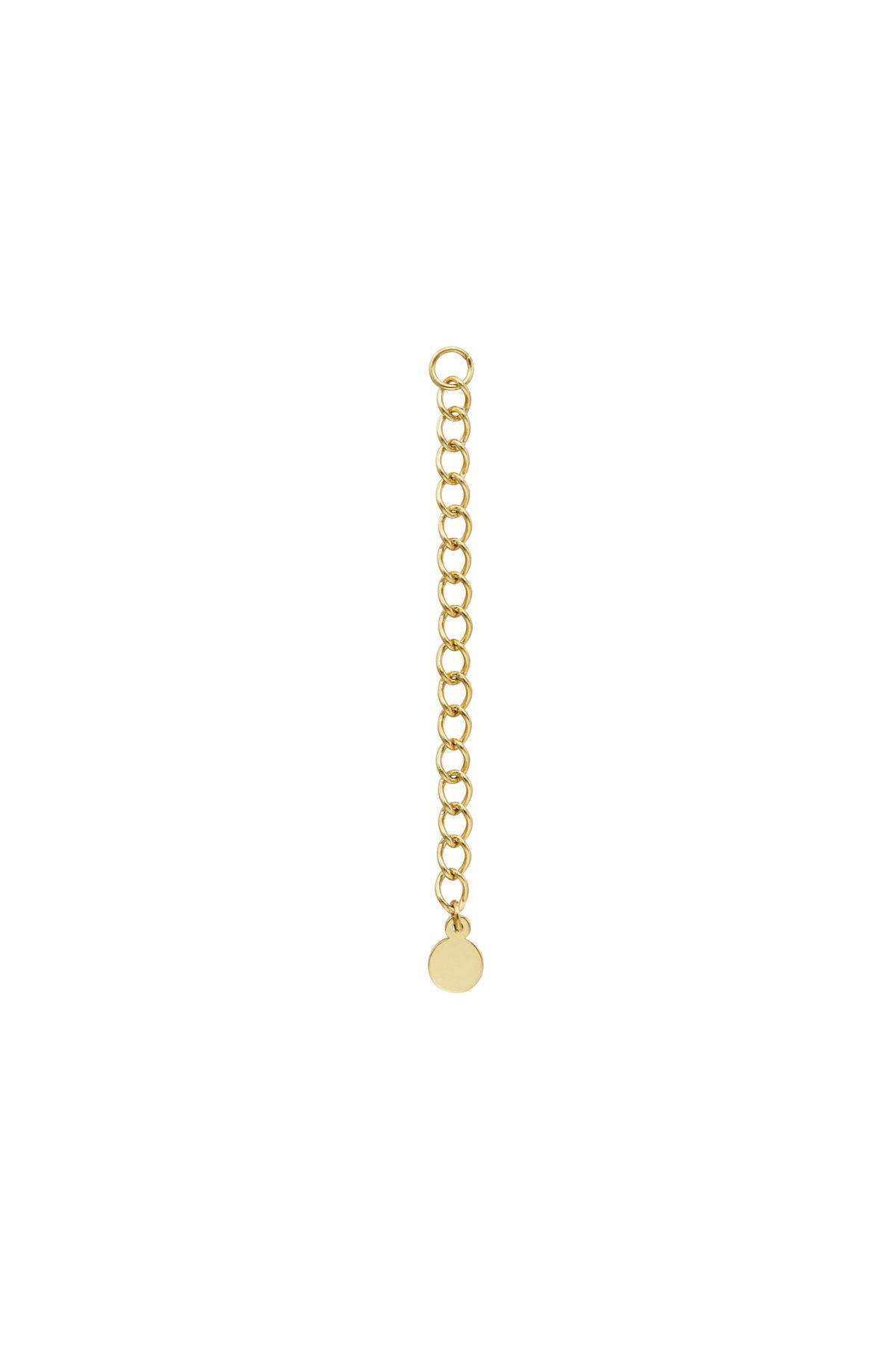 Gioielli di estensione Gold Stainless Steel 