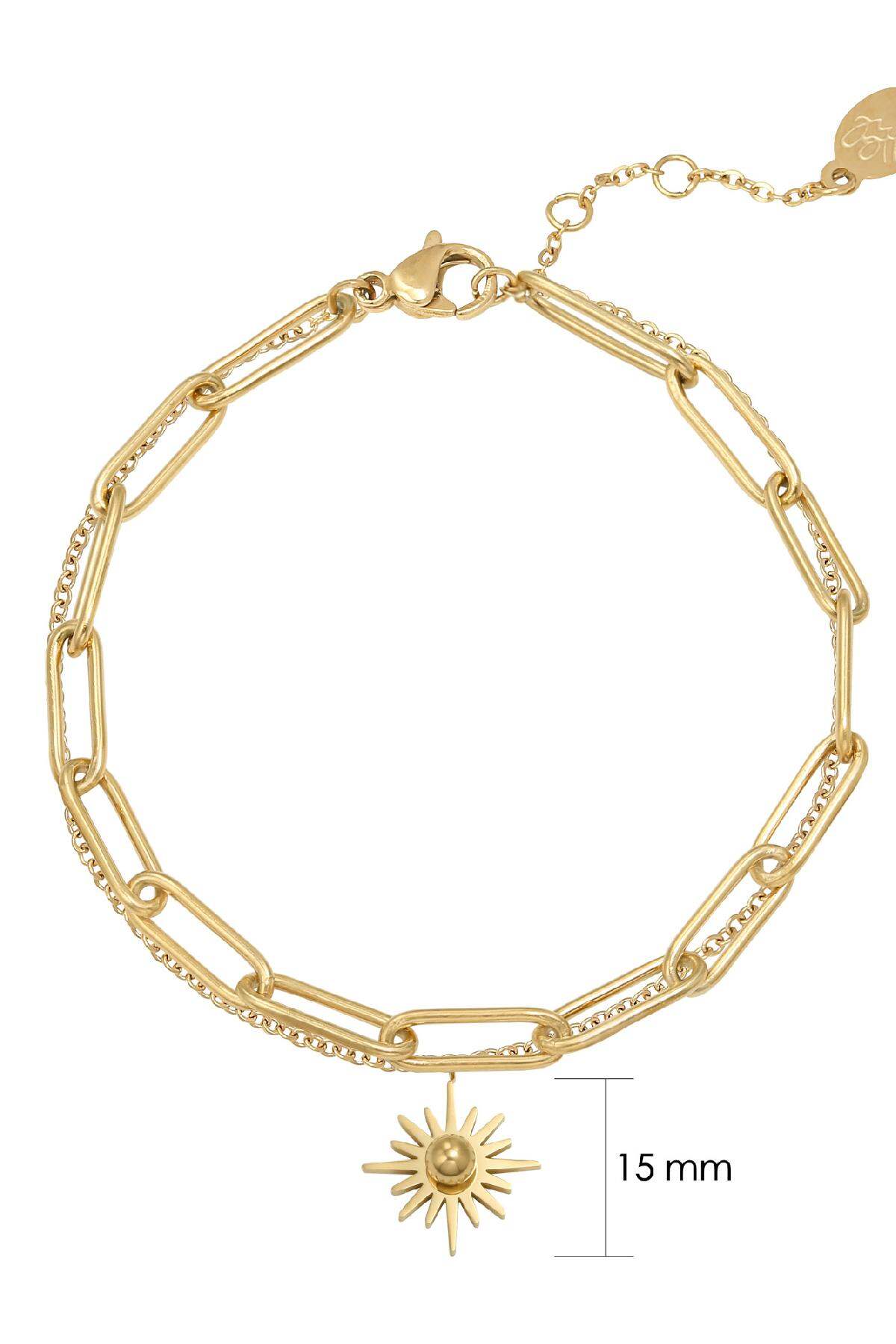 Armband Everlasting Goldfarbe Edelstahl h5 Bild2
