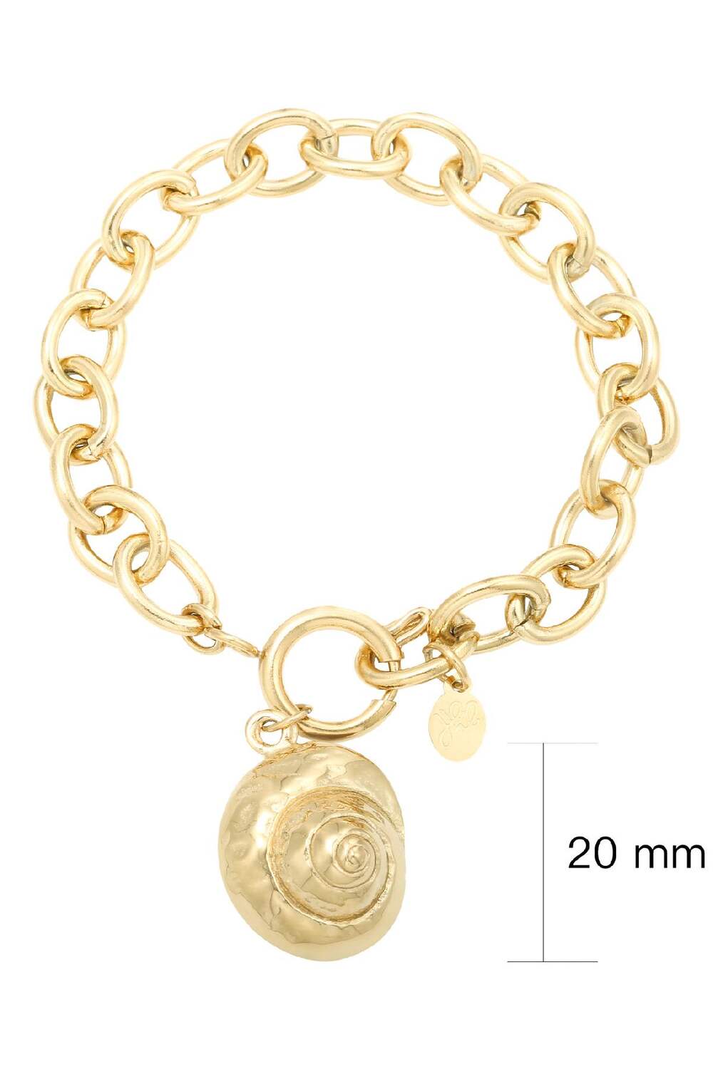 Bracelet Shell Gold Color Stainless Steel h5Picture3
