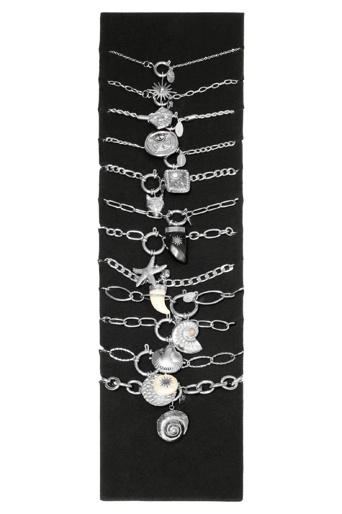 Display Set Beach Vibes Silber Edelstahl h5 Bild2