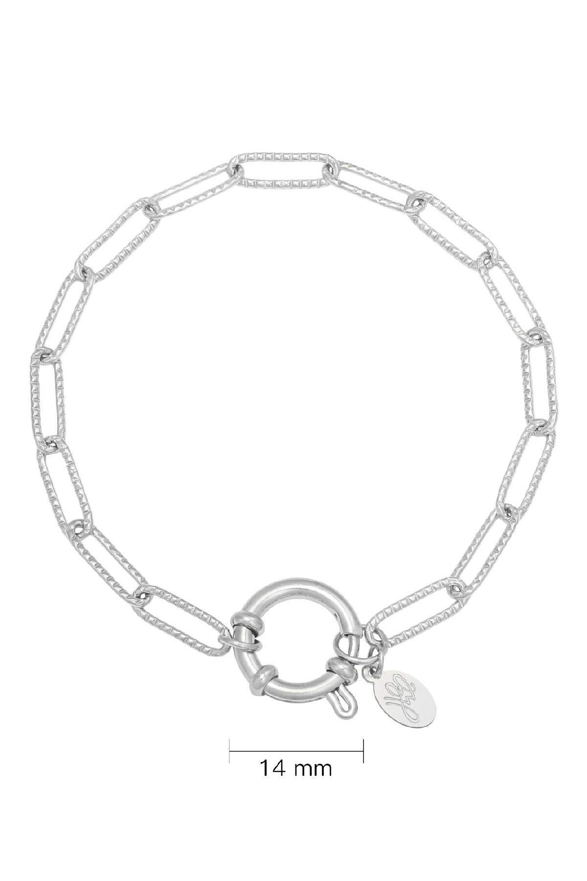 Armband Chain Beau Silber Edelstahl Bild2
