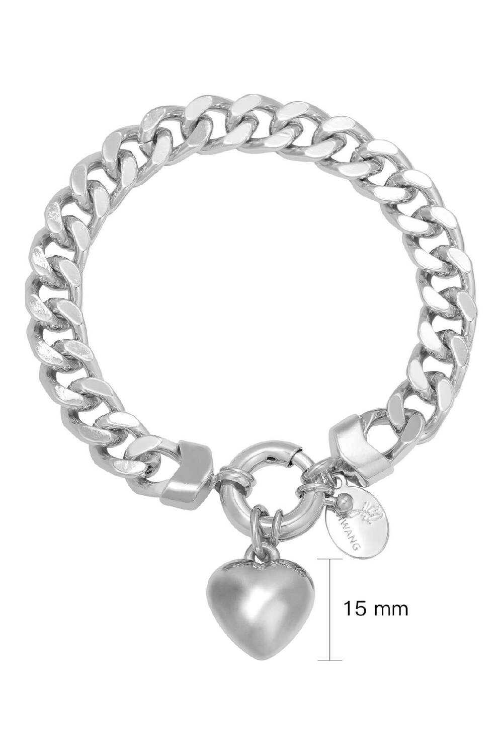 Bracelet Chain Opal Silver Color Copper h5Picture2