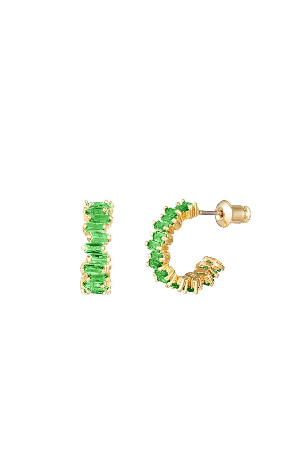 Orecchini In Stile Gold Copper 