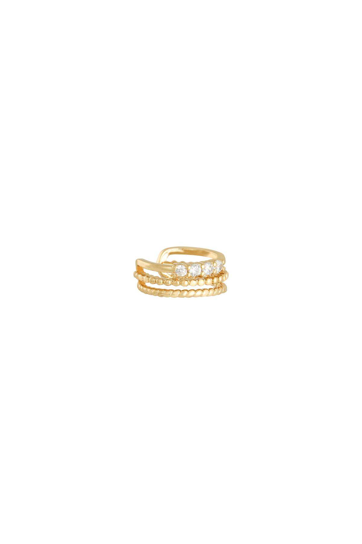 Earcuff Royal Color dorado Cobre h5 