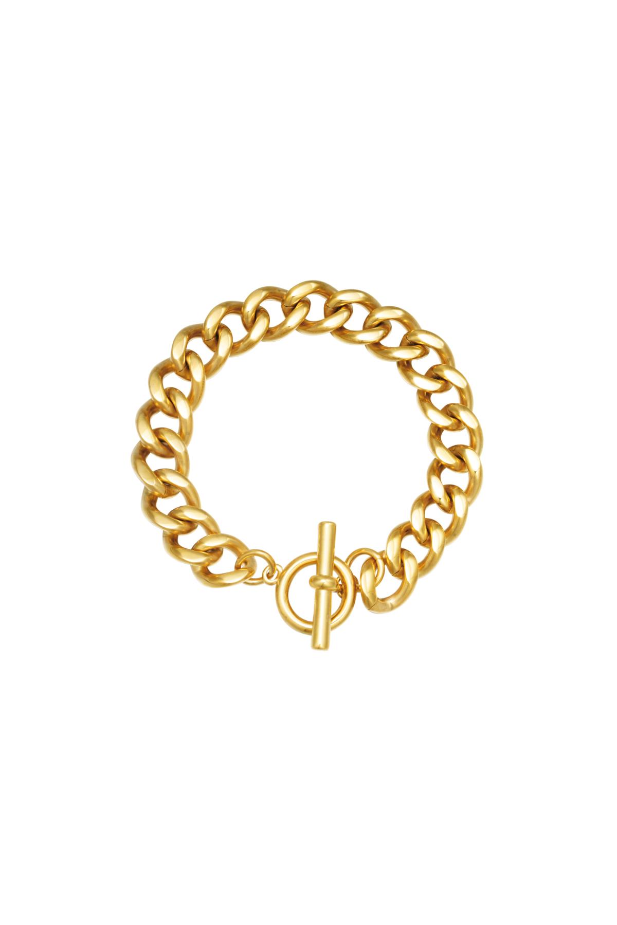 Armband Chain Ivy Goldfarbe Edelstahl