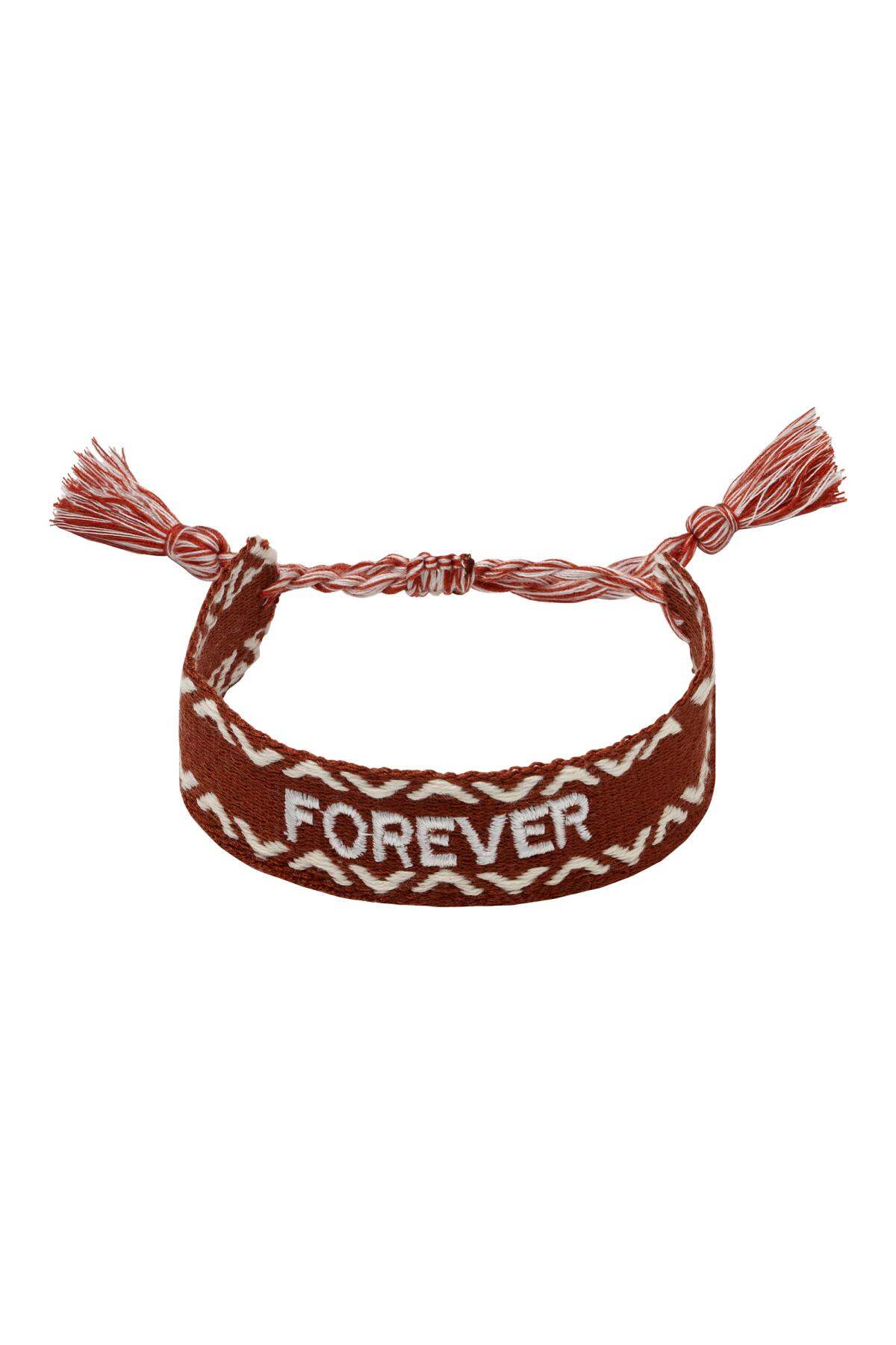 Pulsera Woven Forever Verde Poliéster One size h5 