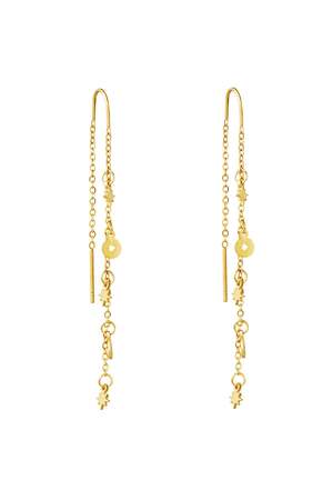 Boucles d'oreilles Starstruck Acier inoxydable h5